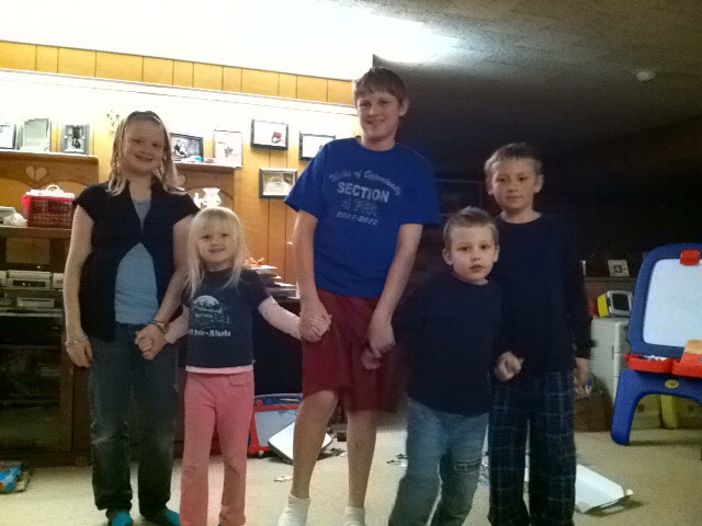 Our au-some Ben & his amazing siblings on April 2, 2013.